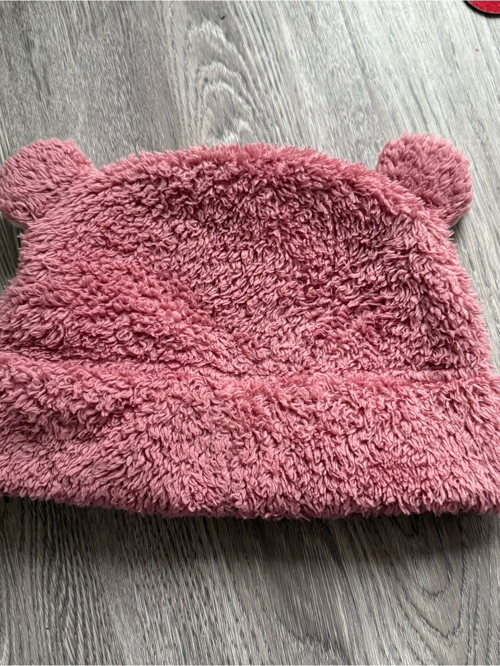 Patagonia Kids Pink Furry Friends Fleece Beanie 2T-5T - Picture 3 of 5
